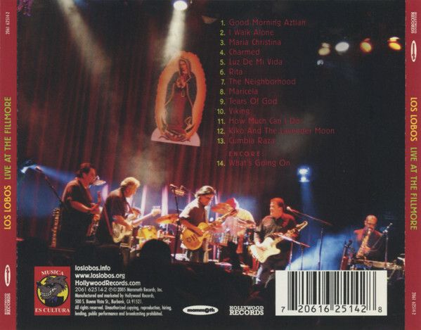 Los Lobos - Live at the Fillmore 2CD - Promo Copy