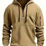 Men's Fashion Hoodie Outdoor Zipper Casual Sweatshirt Image 3