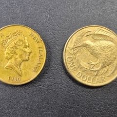 New Zealand and Cayman Islands coins