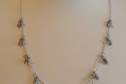 DesignSix London Silver Amethyst Necklace New With Tags.