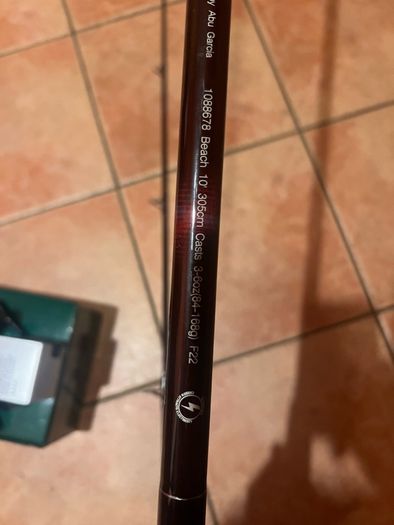 abu garcia 10ft and new bait runner 10k en