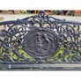 Bench Large Black Cast Iron Lady Bench CH-R-S126-B Image 3