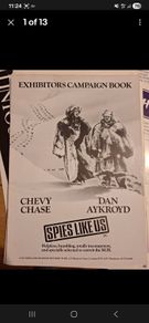1985 Spies Like Us Press Kit