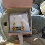 Citrine/Silver earrings,Gemstone earrings,Gift.November birthstonerrings,Drop earrings Image 4