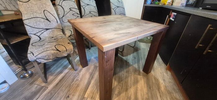 free kitchen with chairs