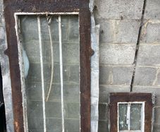 Original Victorian Cast Iron Opening Rooflights