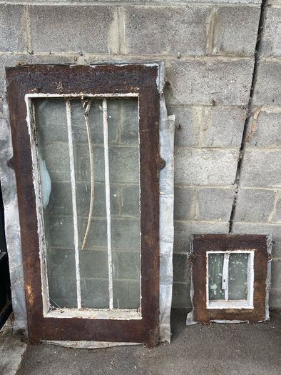 Original Victorian Cast Iron Opening Rooflights