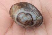 Vintage Natural Suliemani Eyes Agate Bead Amulet