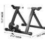 Magnetic Indoor Bike Trainer Stand 750W Fluid Resistance 330LBS Bicycle Rear Easel Fits for Wheels 26"-29" Riding Exercise Image 3