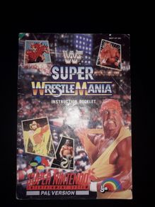SNES WrestleMania manual