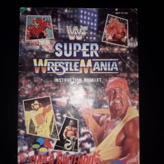 SNES WrestleMania manual