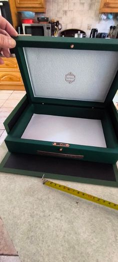 Trinklet Green Luxury Leather & Wooden Watch Box Direct Branded Watch Box Manufacturer