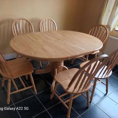 Virtually New and Totally Unused Table & 6 Chairs