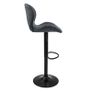 Set of 2  faux leather stools Image 2