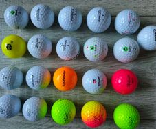 Mix Golf balls
