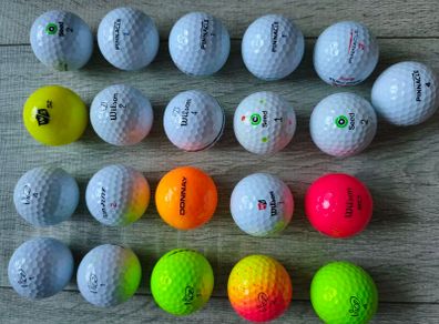 Mix Golf balls