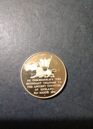 Silver  Proof Sterling   Hallmarked  On Edge