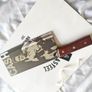 Kitchen Cleaver Knife Johnny Cash Engraved By Di'Casteel Image 2