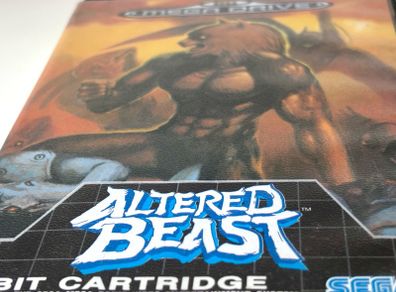 Altered Beast for Sega Mega Drive - Boxed and Minty