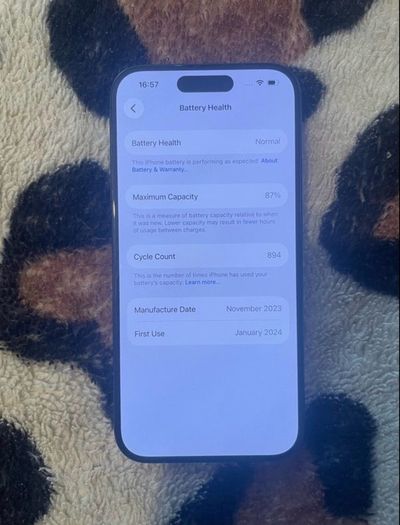 iPhone 15 Pro - 128GB - Good Condition - Unlocked