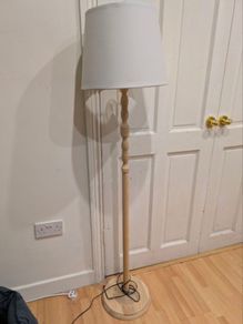 Brand new floor lamp with shade