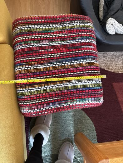 Footstool multicoloured