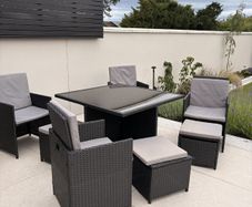 Outdoor Rattan Garden Dining