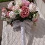 Wedding Bouquet in Pink and White Image 3