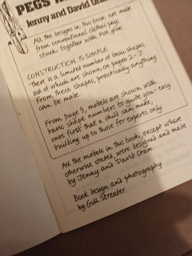 art and craft children's book for clothes peg crafts