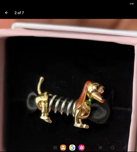 Pandora Disney Pixar Toy Story Slinky Dog Charm Brand New