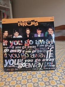 New Kids On The Block. If You Go Away 7 inch  single. 1990