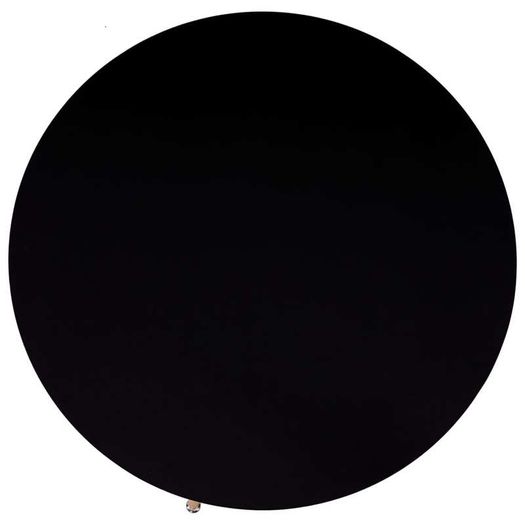 Dining Table Black and Oak 90x73.5 cm MDF