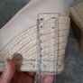 Cinders Size 38 nude wedge espadrilles Image 4