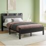 Double Bed Frames with Storage Headboard Image 7