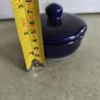 CAFFE CORDINA MALTA Small Trinket Poude blue dish with lid Image 3