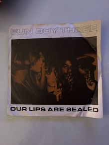 vinyl fun boy 3 our lips are sealed 7"