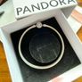 Pandora bangle bracelet with pave star clip Image 5