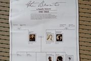 Poster for The Bronte family tree