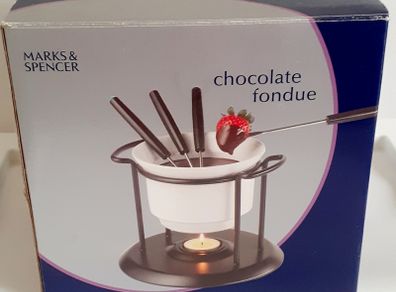 BNIB Chocolate Fondue set from M&S