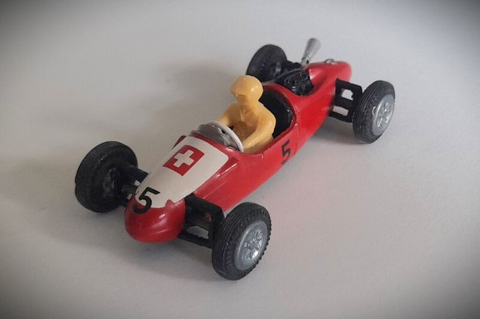Diecast Vintage Tekno Cooper Norton Midget Car - Very Good Condition/Good Original Box