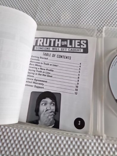 True or Lies  PlayStation3 Ps3 Games Original