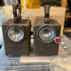 Vintage French Railway Lamps