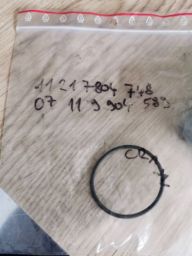 m57 crankshaft sprocket o ring seal