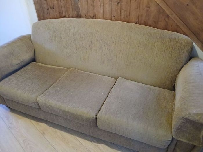 brown Three seater sofa