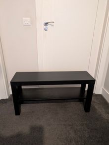 IKEA Lack Black TV Bench