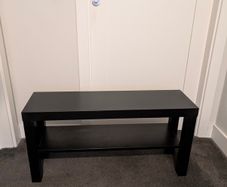 IKEA Lack Black TV Bench