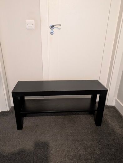 IKEA Lack Black TV Bench