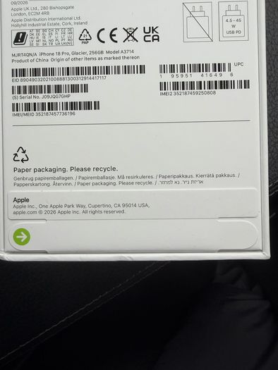 iPhone 18 Pro - Brand New - Sim Free