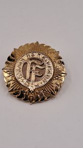 Irish Defence Forces Cap Badge - Oglaigh na hEireann