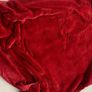 Red fur blanket Image 3